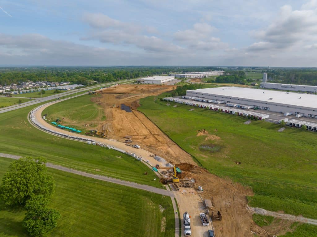 Indiana Construction Construction Progress Video | Indiana Drone