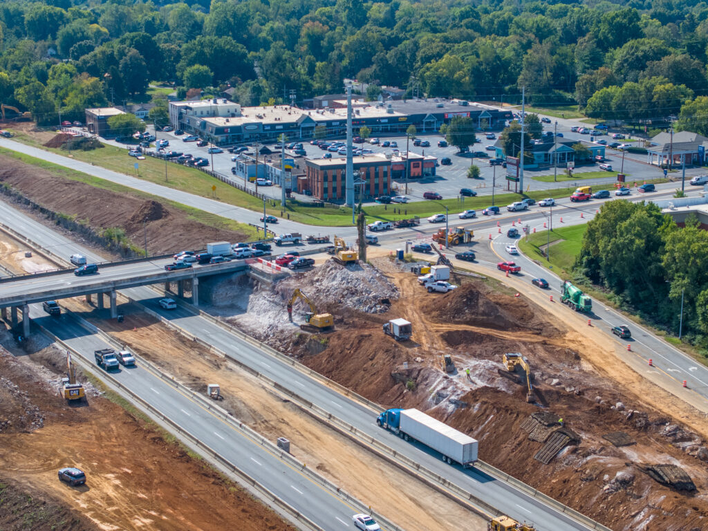 I-264 U.S. 42 Brownsboro Road improvement project Progress Photography