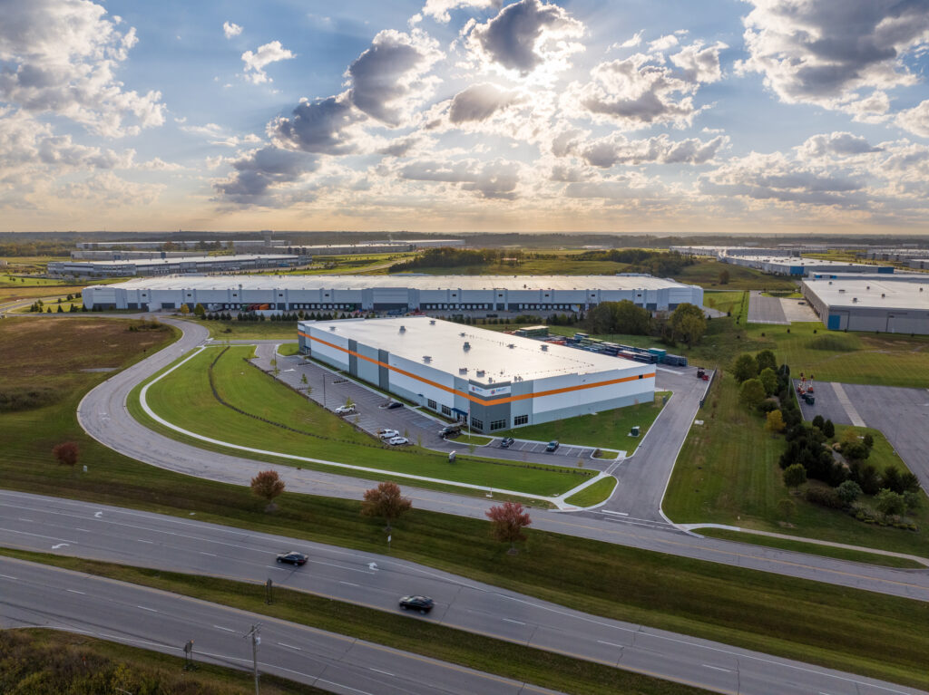 Aerial photography over Southern Indiana